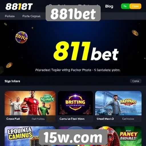 Jogos disponíveis na plataforma 881bet